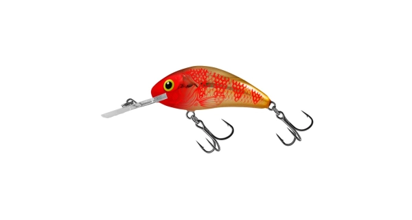 SALMO - Wobler Rattlin Hornet Floating Golden Red Head 6,5 cm