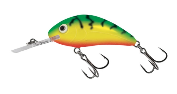 SALMO - Wobler Rattlin Hornet Floating Green Tiger 6,5 cm