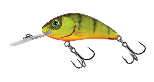 SALMO - Wobler Rattlin Hornet Floating Hot Perch 6,5 cm