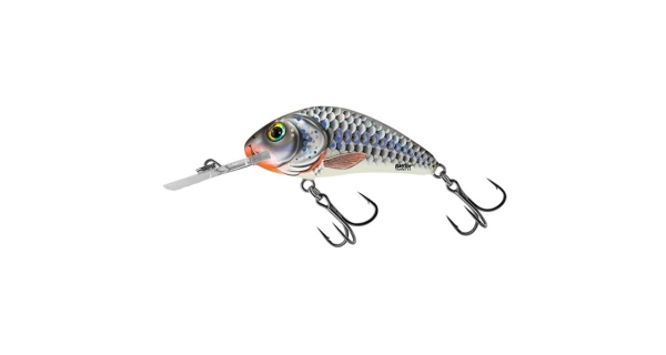 SALMO - Wobler Rattlin Hornet Floating Silver Holographic Shad 3,5 cm