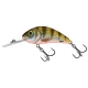 SALMO - Wobler Rattlin Hornet Floating Yellow Holographic Perch 5,5 cm