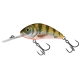 SALMO - Wobler Rattlin Hornet Floating Yellow Holographic Perch 6,5 cm