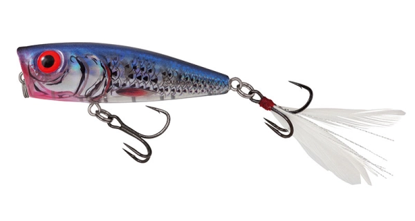 SALMO - Wobler Rattlin Pop Floating Clear Blue Shiner 7 cm