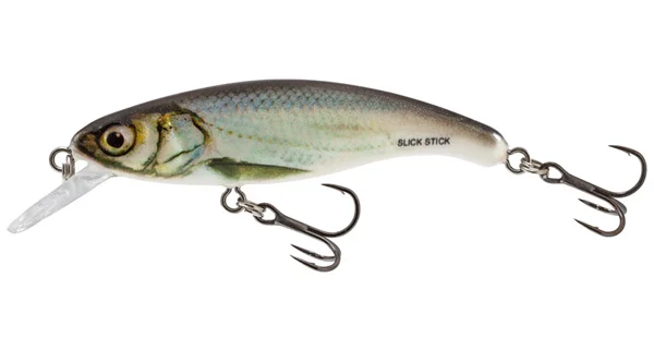 SALMO - Wobler Slick stick floating - 6 cm real bleak