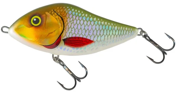 SALMO - Wobler Slider Floating 10 cm Halo Silver