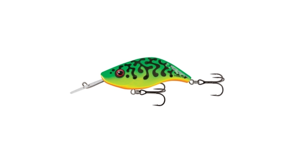 SALMO - Wobler Sparky Shad Floating 4 cm Green Tiger