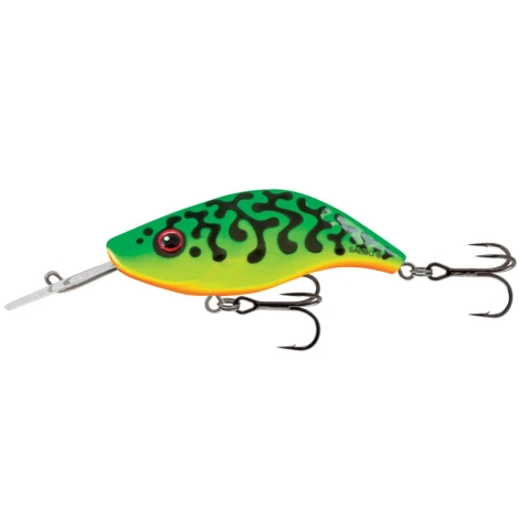 SALMO - Wobler Sparky Shad Floating 4 cm Green Tiger