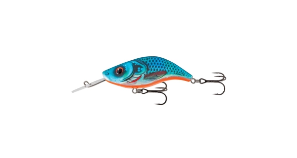 SALMO - Wobler Sparky Shad Floating Holographic Shad 4 cm Blue