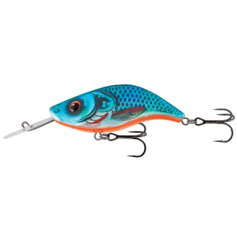 SALMO - Wobler Sparky Shad Floating Holographic Shad 4 cm Blue
