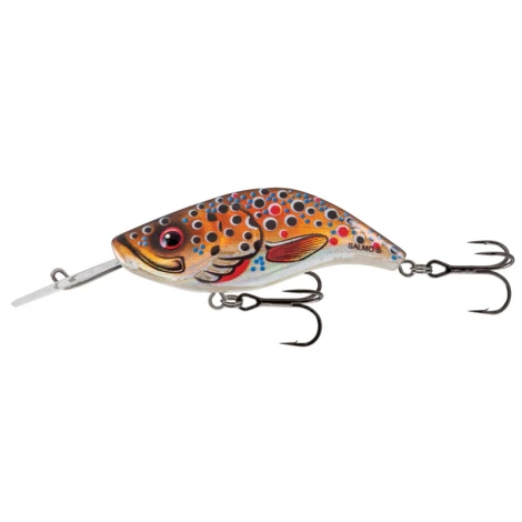 SALMO - Wobler Sparky Shad Floating Holographic Shad 4 cm Brown
