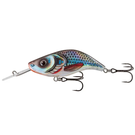 SALMO - Wobler Sparky Shad Floating Holographic Shad 4 cm Silver