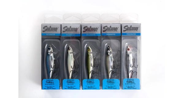 SALMO - Wobler Thrill Sinking 7 cm Blue Fingerling