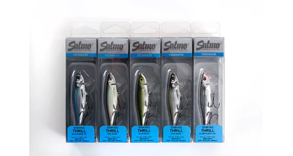 SALMO - Wobler Thrill Sinking 7 cm Holo Bleak