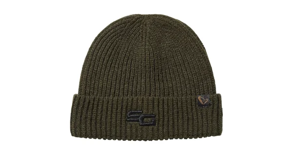SAVAGE GEAR - Čepice Wool Mix Beanie Green