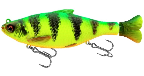 SAVAGE GEAR - Gumová nástraha 3D Hard Pulsetail Slow Sinking Firetiger 13,5 cm 40 g