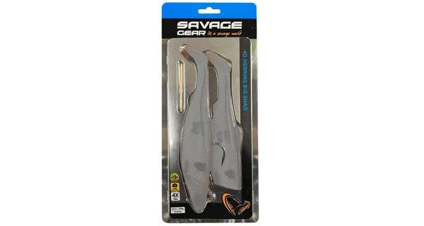 SAVAGE GEAR - Gumová nástraha 4D Herring Big Shad PHP Real Herring 22 cm 200 g 1+2
