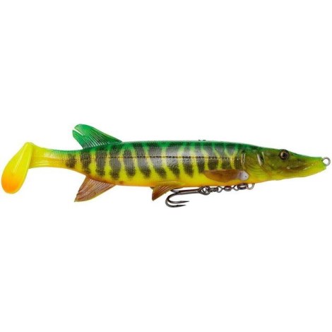 SAVAGE GEAR - Gumová nástraha 4D Pike Shad Slow Sink 20 cm 65 g Firetigher