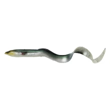 SAVAGE GEAR - Gumová nástraha LB Real Eel Green Silver 20 cm 27 g