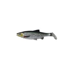 SAVAGE GEAR - Gumová nástraha LB Roach Paddle Tail 12,5 cm Green Silver