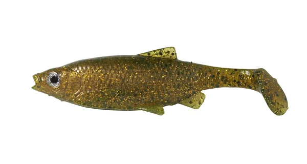 SAVAGE GEAR - Gumová nástraha LB Roach Paddle Tail 7,5 cm Muddy Roach