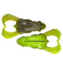 SAVAGE GEAR - Gumová nástraha Tough Toad 9 cm 20 g F RTF Pumpkin Chartreuse