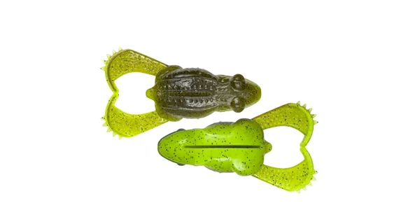 SAVAGE GEAR - Gumová nástraha Tough Toad 9 cm 20 g F RTF Pumpkin Chartreuse
