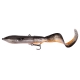SAVAGE GEAR - Gumová nástraha úhoř 3D Hard Eel Tail Bait 25 cm 109 g Dirty Silver