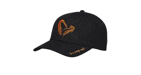 SAVAGE GEAR - Kšiltovka Jaw Baseball Cap Black