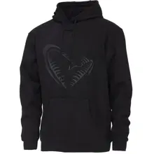 SAVAGE GEAR - Mikina Jaw Hoodie Black vel. 2XL