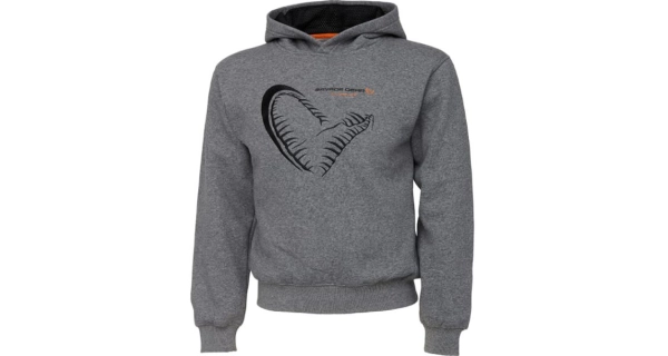 SAVAGE GEAR - Mikina Junior Jaw Hoodie 12 - 14 let šedá