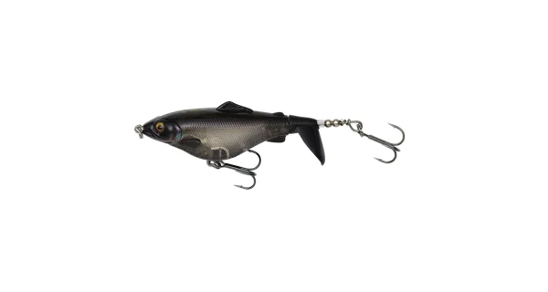 SAVAGE GEAR - Nástraha 3D Fat Smashtail Floating 8 cm 12 g Black Ghost