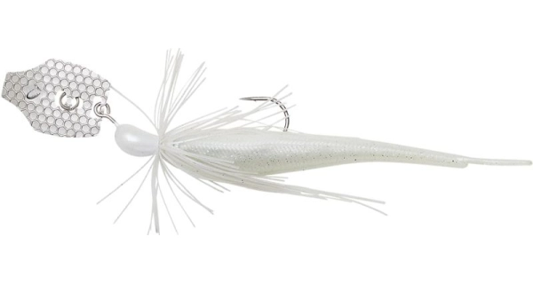 SAVAGE GEAR - Nástraha Crazy Swim Jig Sinking White Silver 10 cm 8,5 g