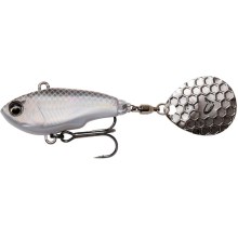 SAVAGE GEAR - Nástraha Fat Tail Spin Sinking White Silver 6,5 cm 16 g