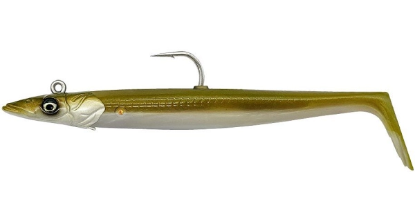 SAVAGE GEAR - Nástraha Sandeel V2 Sinking 17,5 cm 65 g Khaki 2+1