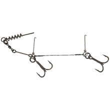 SAVAGE GEAR - Návazec Titanium Corkscrew Stinger vel. 1/0 23 kg 1 ks