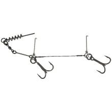 SAVAGE GEAR - Návazec Titanium Corkscrew Stinger vel. 1/0 23 kg 1 ks