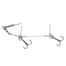SAVAGE GEAR - Návazec Titanium Corkscrew Stinger vel. 2/0 23 kg 1 ks