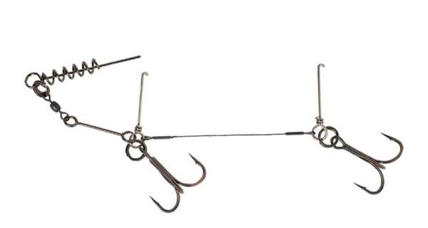 SAVAGE GEAR - Návazec Titanium Corkscrew Stinger vel. 2/0 23 kg 1 ks