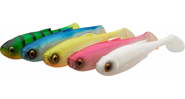 SAVAGE GEAR - Sada nástrah Craft Shad 8,8 cm 4,2 g Dark Water Mix 5 ks
