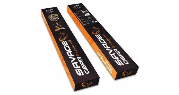 SAVAGE GEAR - Set Prutu Perch Academy Kit 3 The Jig N Drop Kit 2,33 m 5-18 g