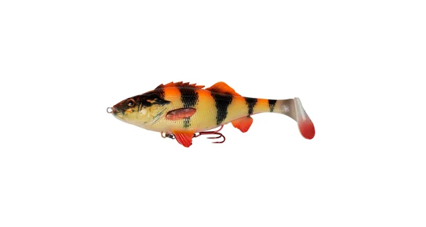SAVAGE GEAR - SG 4D perch shad 12,5 cm 23 g SS albino