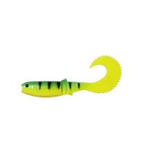 SAVAGE GEAR - SG LB cannibal curl tail 10 cm 5 g bulk firetiger