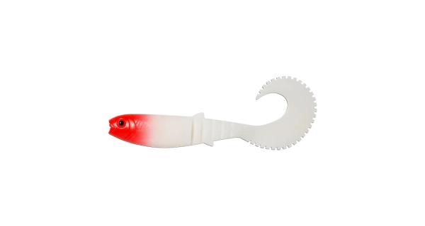 SAVAGE GEAR - SG LB Cannibal Curl Tail 12,5 cm 10 g Bulk Redhead