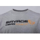 SAVAGE GEAR - Tričko Signature Logo T Shirt Grey Melange vel. 2XL