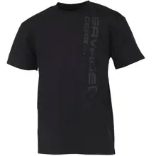 SAVAGE GEAR - Tričko Vertical Logo Tee Black vel. M