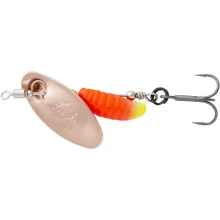 SAVAGE GEAR - Třpytka Grub Spinners Copper Red Yellow vel. 0 2,2 g