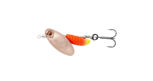 SAVAGE GEAR - Třpytka Grub Spinners Copper Red Yellow vel. 1 3,8 g
