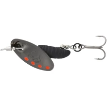 SAVAGE GEAR - Třpytka Grub Spinners Silver Red Black vel. 0 2,2 g