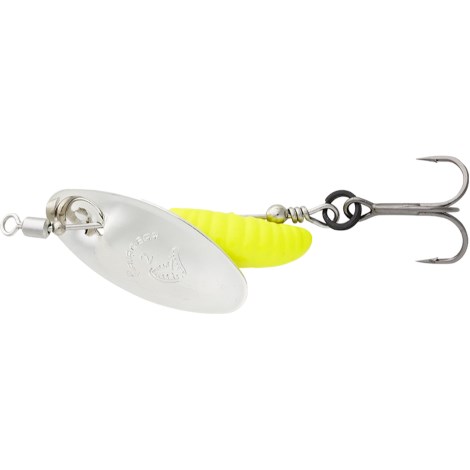 SAVAGE GEAR - Třpytka Grub Spinners Silver Yellow vel. 0 2,2 g