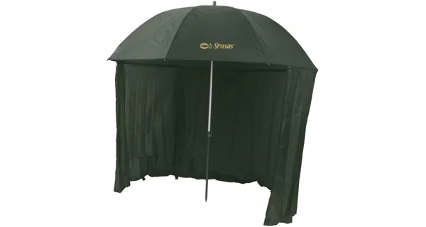 SENSAS - Deštník s bočnicí Liez zelený 2,2 m